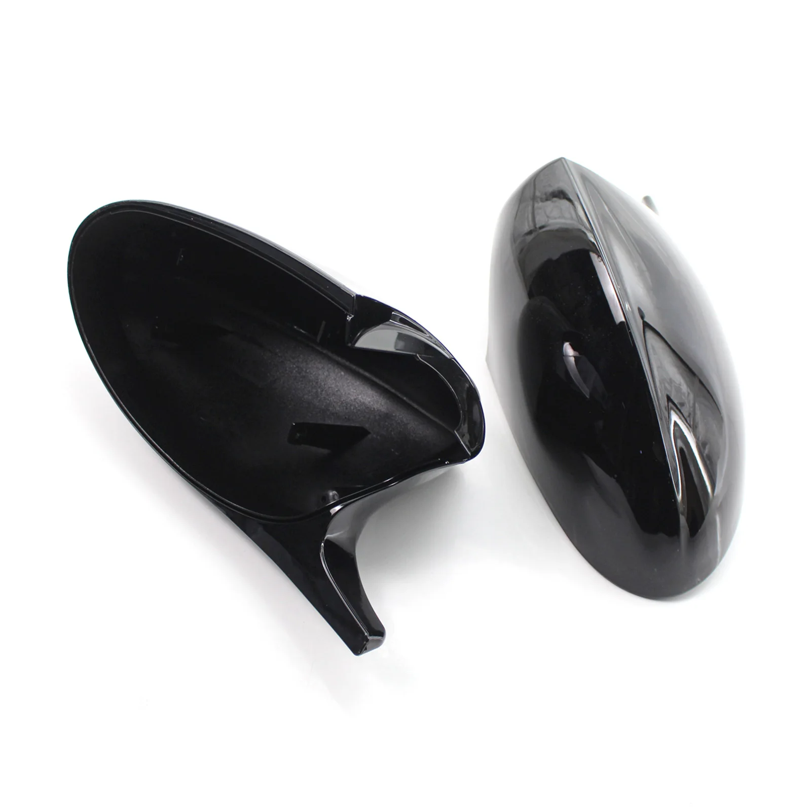 

2PCS Side Mirror Cover Cap For BMW E81 E82 E87 E90 E91 E92 E93 PRE-LCI M3 Gloss Black Car Replacement Parts