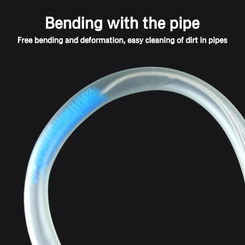 

Pipe Cleaning Brush Air Tube Flexible Double Ended Hose Aquarium Accessories Tank Cleaner Water Filter Nylon Brush 90/155/200cm
