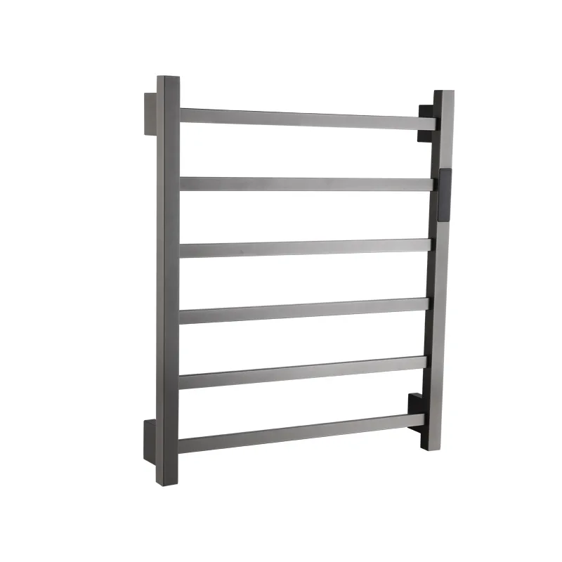 

Factory-price Hot Selling 6-Bar Towel Warmer Fast Heating Auto Shut-Off Timer LED Display Panel Hardwired Or Plug-in Options