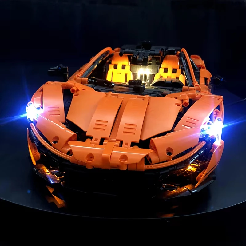 RC DIY LED Light Kit For LEGO 13090 Technical Super Car ( Only LED Light,Without Blocks Model)