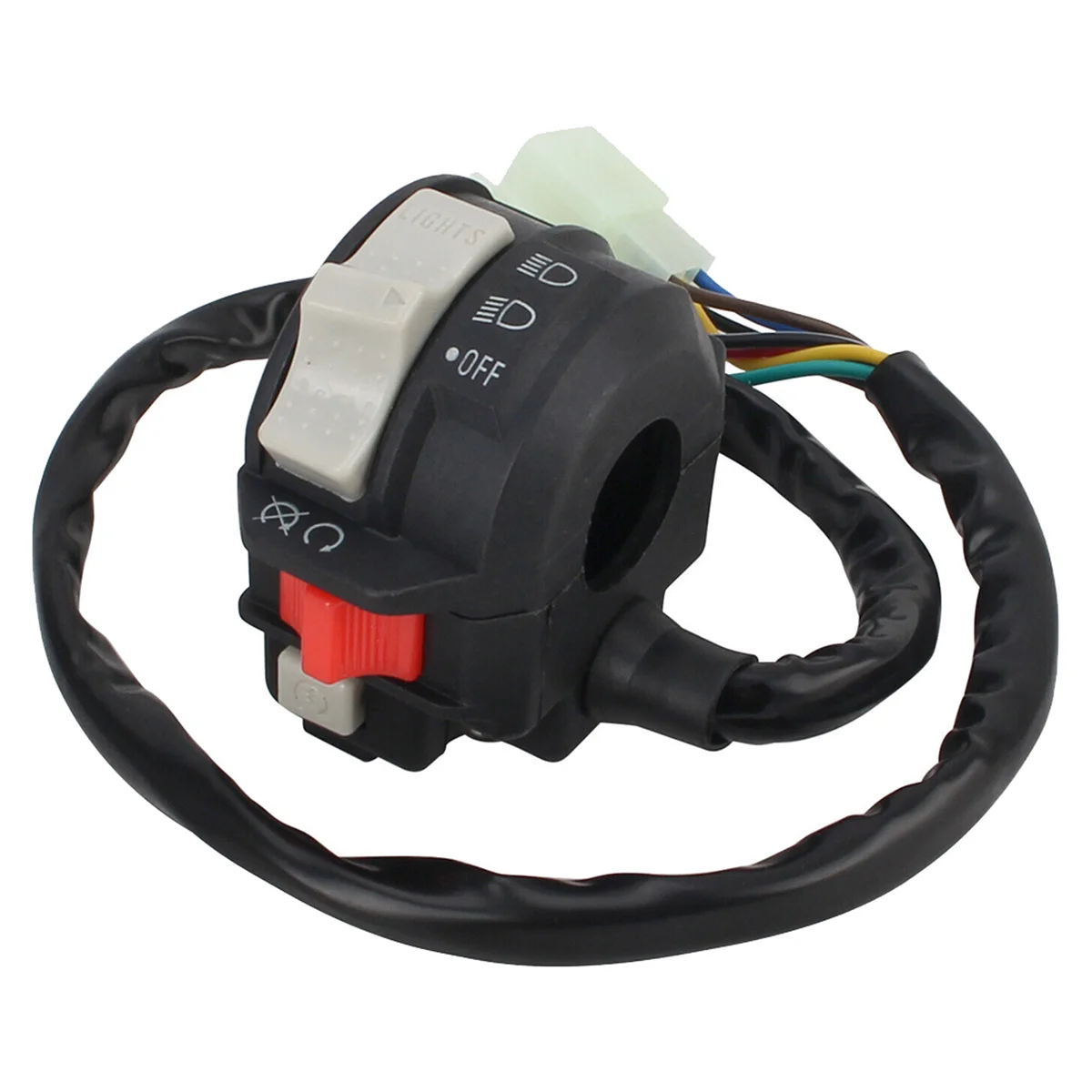 Left Handlebar Kill Switch Start Headlight 4GB839730000 for Yamaha Wolverine 350 YFM350FX 4X4