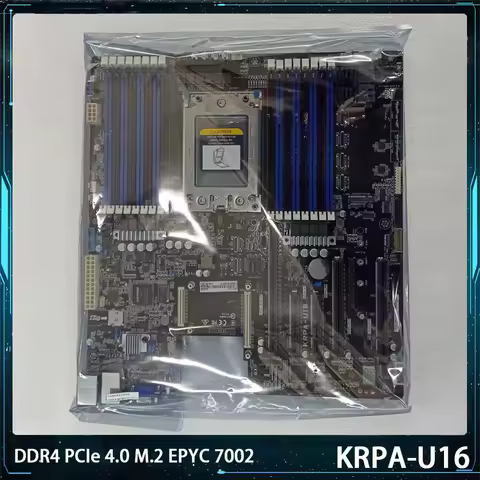KRPA-U16 DDR4 PCIe 4.0 M.2 MAX 2TB 225W TDP Support EPYC 7002 Server Motherboard