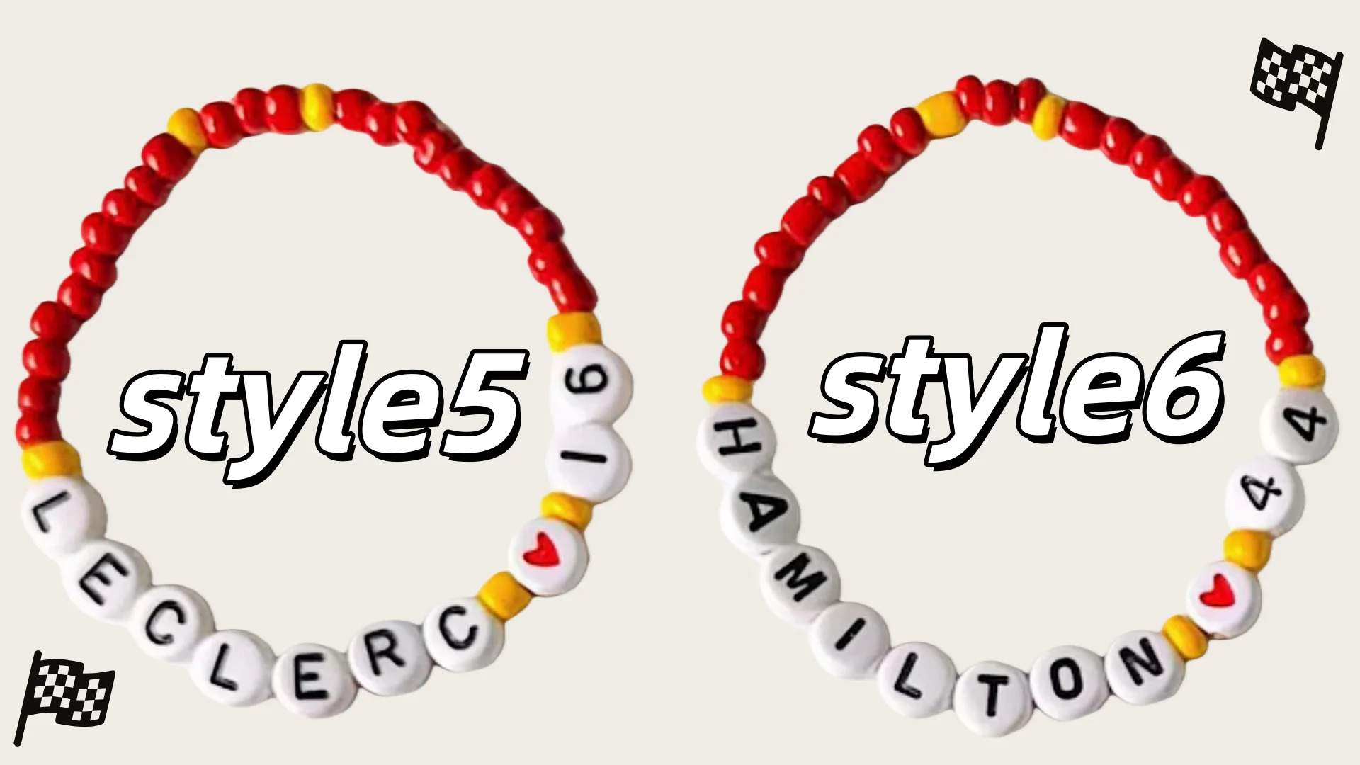 شبكة F1 مصنوعة يدويًا مستوحاة |   سوار الصداقة المطرز للسائقين هدية إبداعية