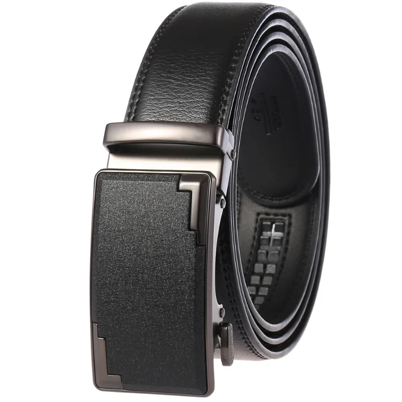 Ceinture en cuir véritable de vache pour homme, accessoire de luxe, haute qualité, nouvelle collection 2021