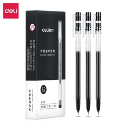 Deli 1 PC Gel Stift 0,5mm 3 Farben Große Kapazität Schreiben Liefert A116