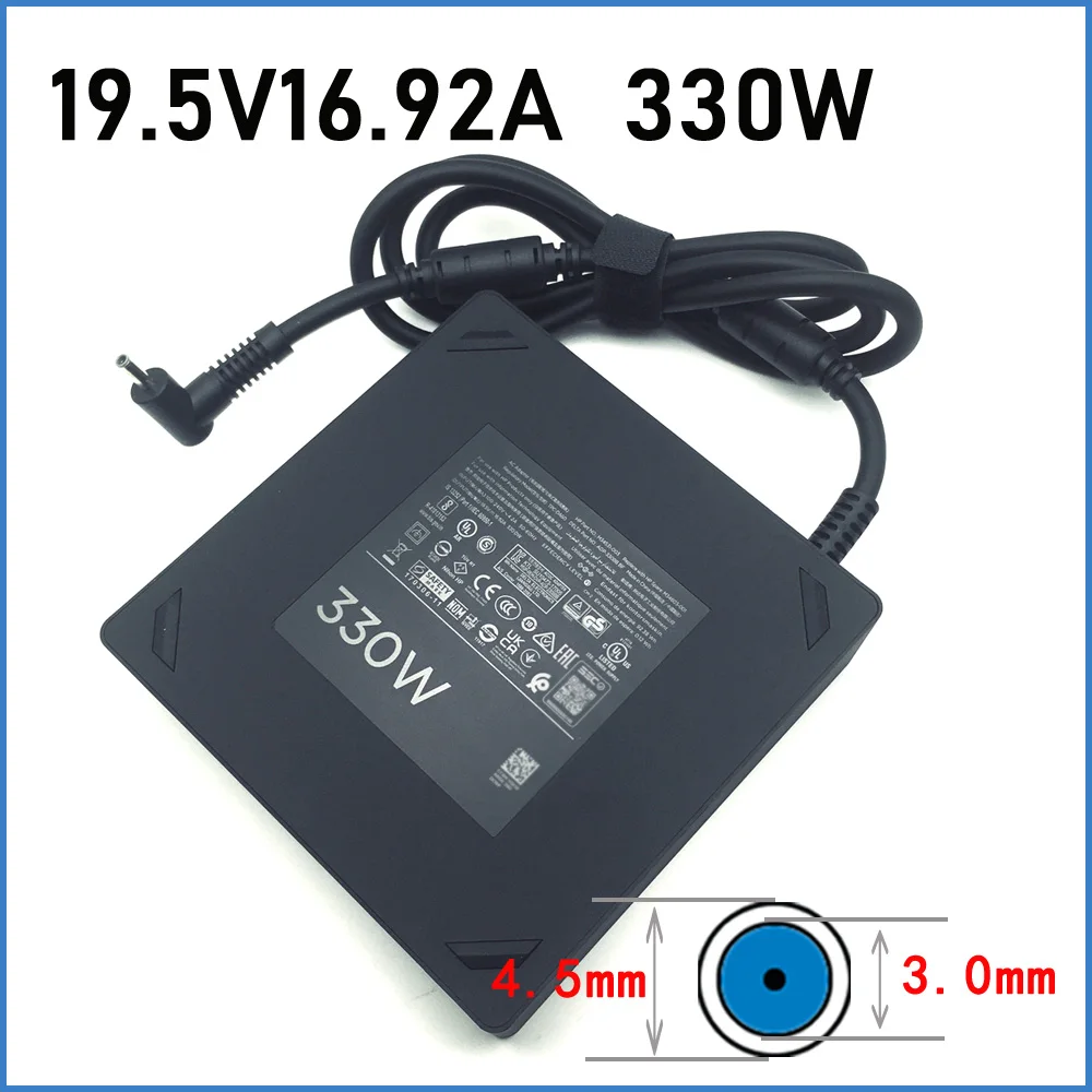 Adaptador de corriente alterna genuino de 4,5 MM 330W para cargador HP OMEN 17t-ck200 17t-cm200 17t-ck100 19,5 V 16,92 A