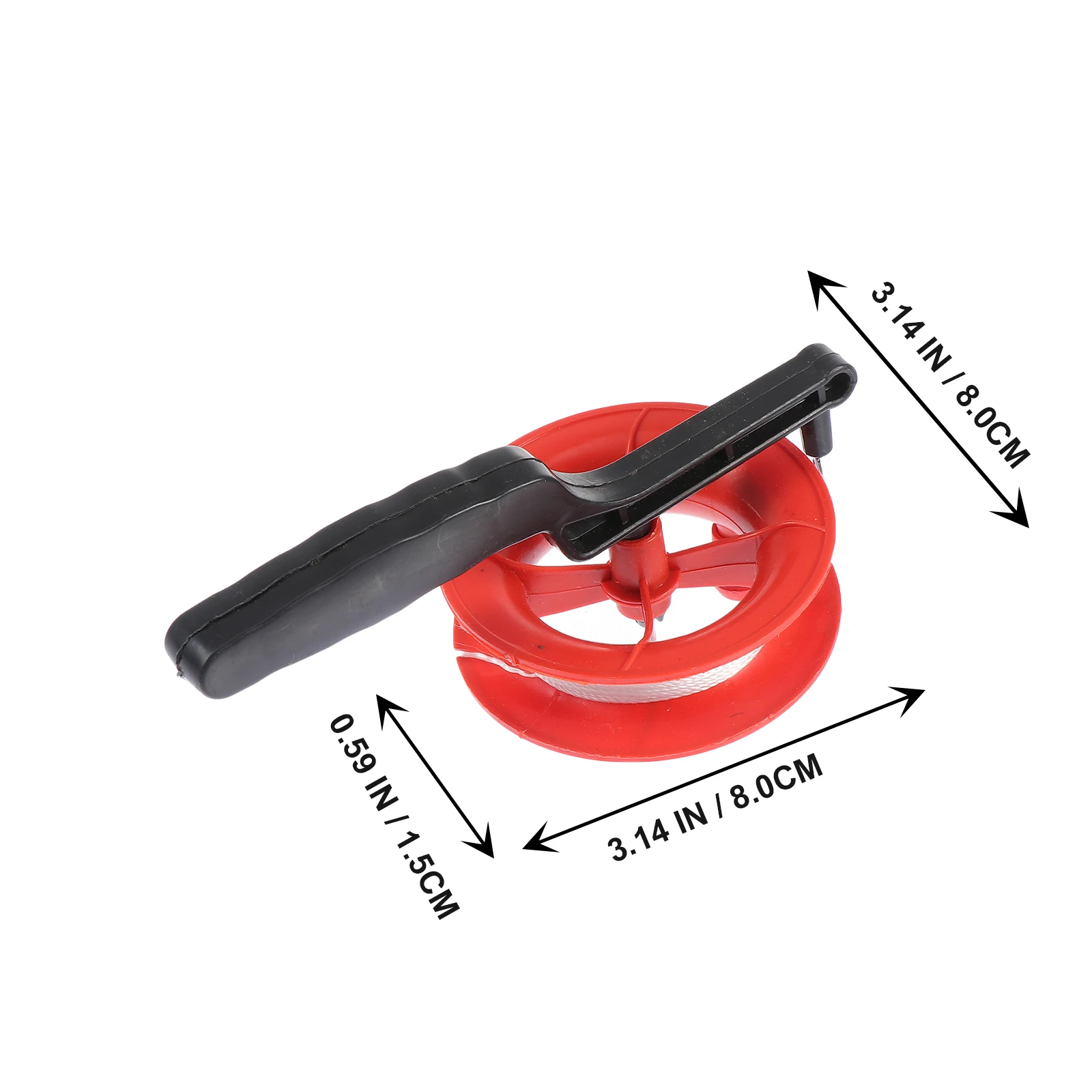 Máquina bobinadora de 10 Uds., carrete para niños, cometas de plástico para adultos, carrete de línea manual