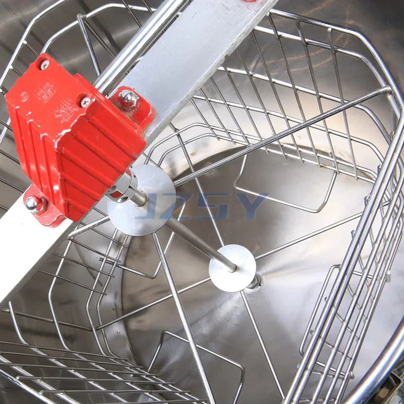 High Quality Stainless Steel Automatic 4 Frame Electric 304 Stainless Steel Honey Extractor/Manual Honey Centrifuge Machine