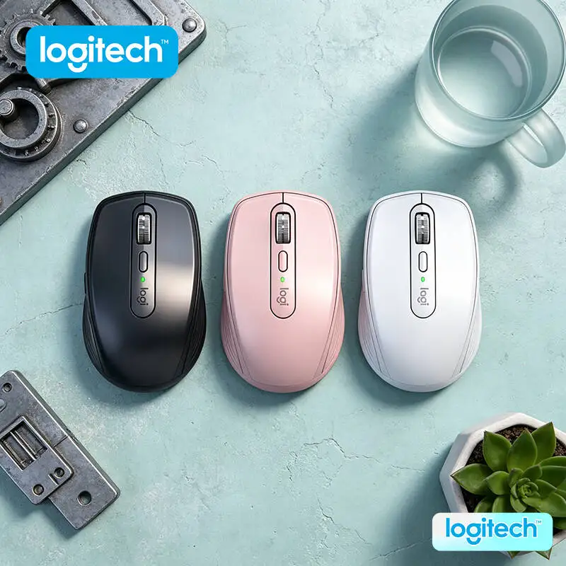 

Logitech MX Anywhere 3S Ergonomic Mouse - 8000 DPI, Hyper-Scroll, Silent Click, 3-Device Bluetooth for Campus Field Work