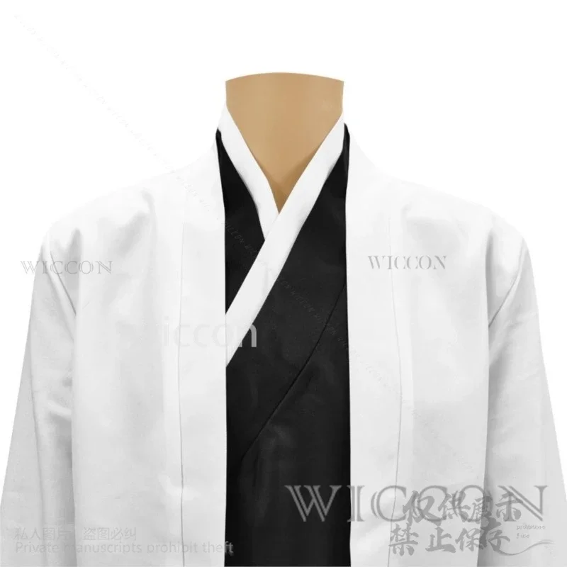 MN1 Anime Cosplay Aizen Sousuke Duizend Jaar Bloed Oorlog Kapitein Japanse Kimono Arrancar Uniform Halloween Kerst Roleplay9*Jy