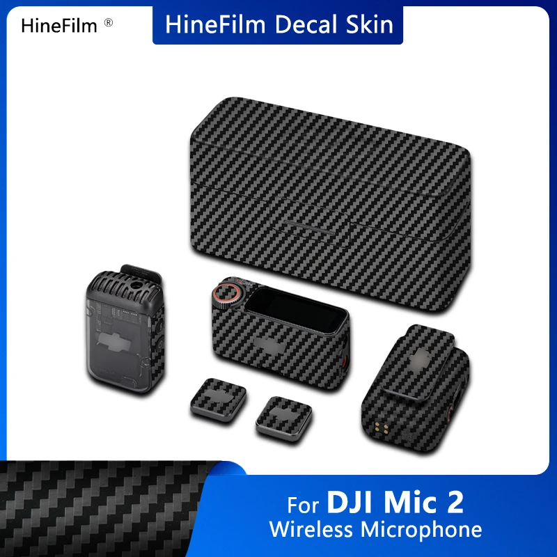 

DJI Mic 2 Microphone Decal Skin Wrap Cover for DJI MIC2 Wireless Microphone Sticker Anti-scratch Protective Cover Film