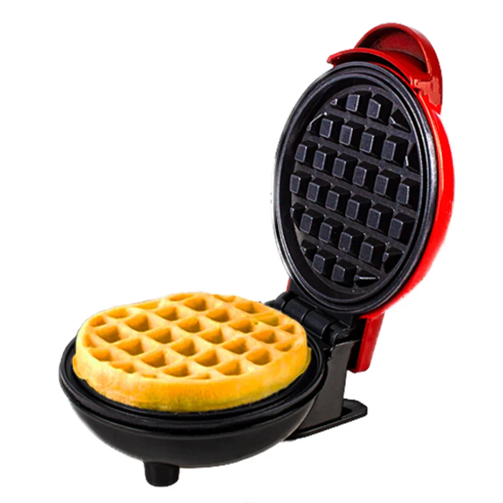 Mini Electric Waffles Maker Bubble Egg Cake Oven Pan Breakfast Machine US/EU/UK