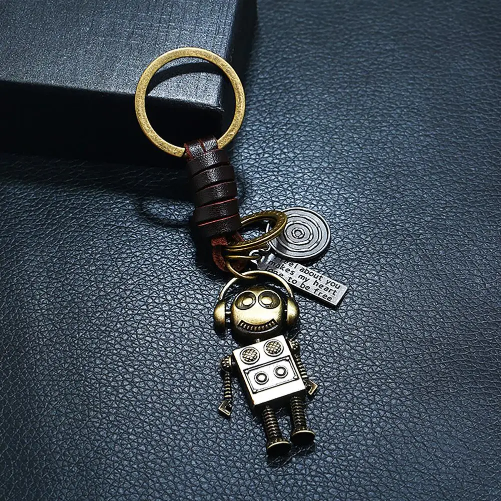 Robot Astronaut Small Size Mini Robot Astronaut Keychain Pendant Accessories Keychain Accessories