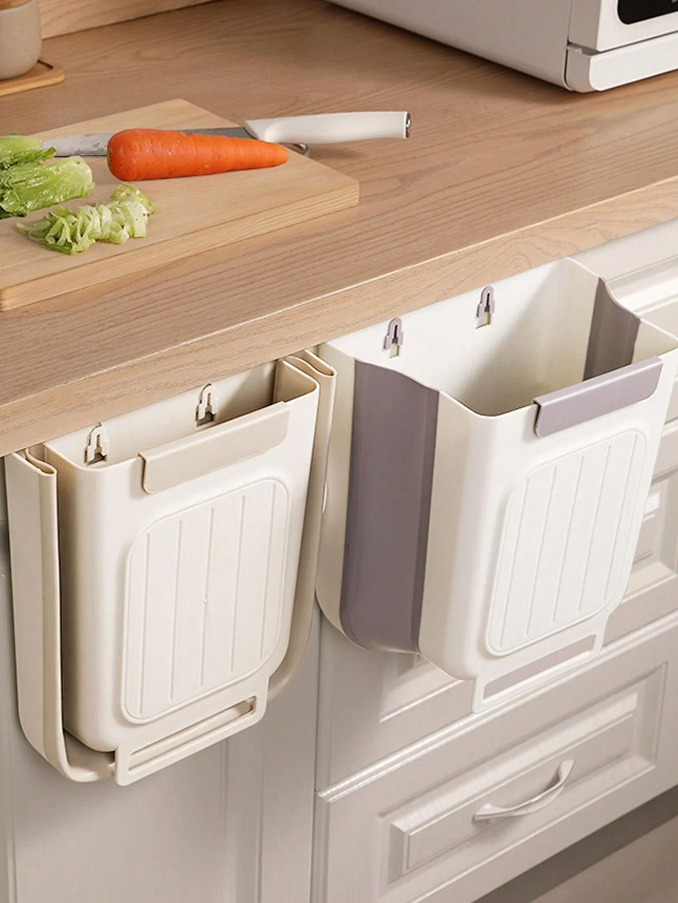 

складной мусорный бак, 1 шт., домашний шкаф, подвесной мусорный бак без изгиба, толстый мусор большого диаметра