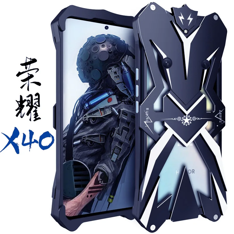 

Applicable to Honor X40 Phone Case Metal Phone Case Protective Shell Shockproof and Drop-Resistant