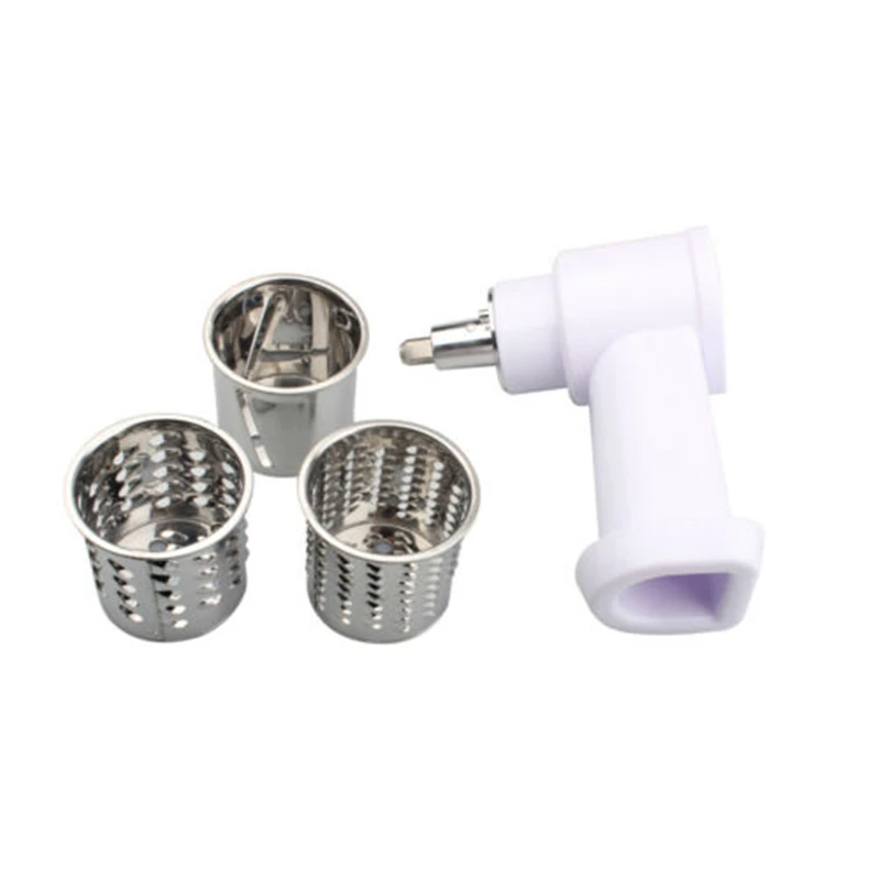 Slicer And Shredder Attachment 3 In 1 for KitchenAid Stand Mixers as Vegetable Chopper Accessory-Salad Maker Kitchen Meat Grinder view 5