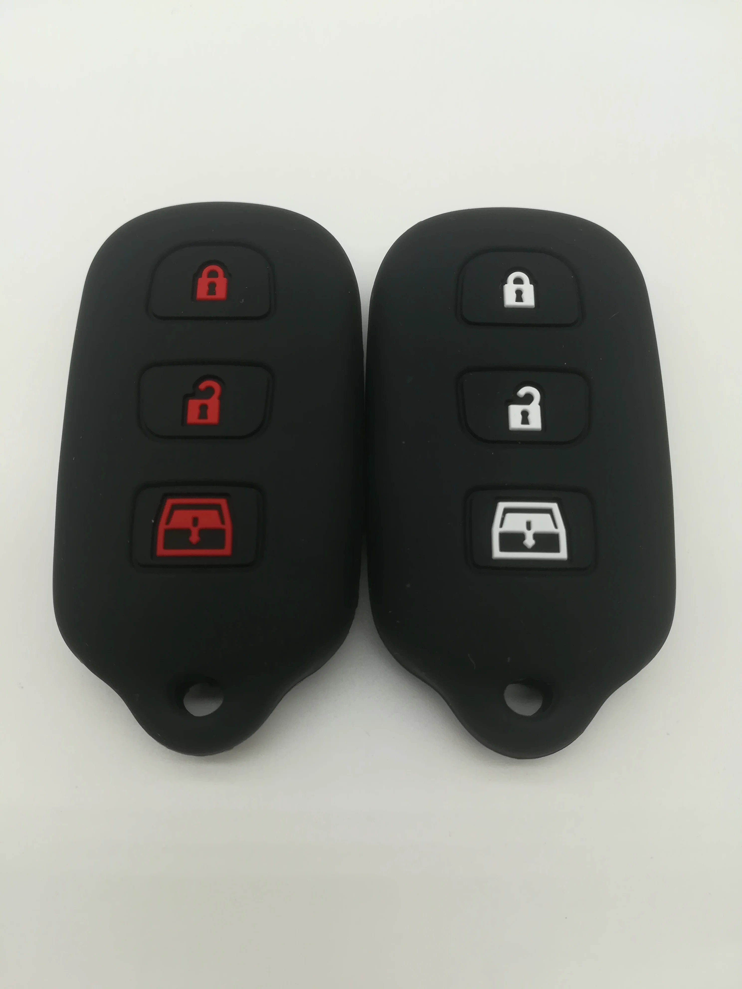 key cover For toyota key cover case shell keychain car accessories TOYOTA 4Runner Sequoia Matrix 2pcs