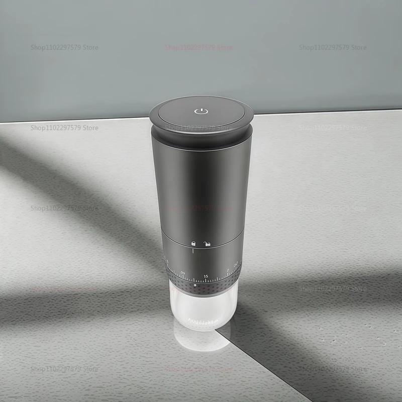 1500mAh 휴대용 전동 커피 그라인더 (외부 조절 설정 포함, C타입 충전, 소형 버 그라인더)