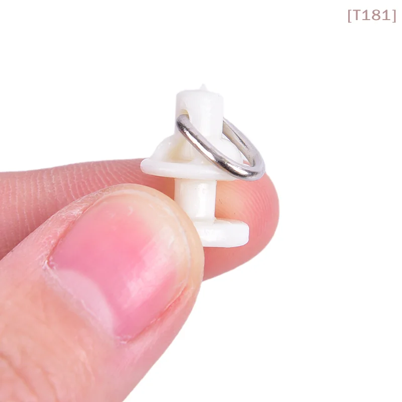 [E] 20pcs Curtain Track Glider Rail Curtain Hook Rollers Curtain Tracks Accessories