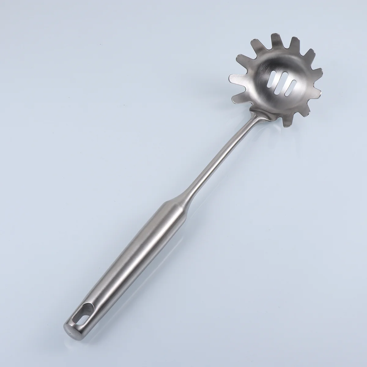 

Thickened Spaghetti Ladle 304 Stainless Steel Noodle Spoon For Pasta Linguini Slotted Server Kitchen Tool Cookware