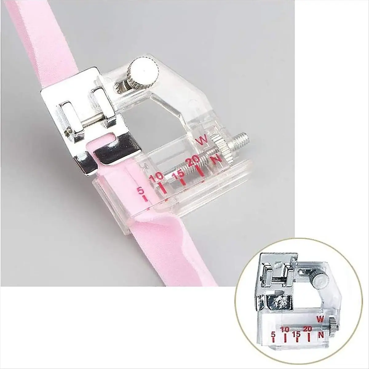 MALL 6290 Bias Tape Binding Presser Foot Sewing Machines Accessories Fits for Singer, for , for , for , Etc