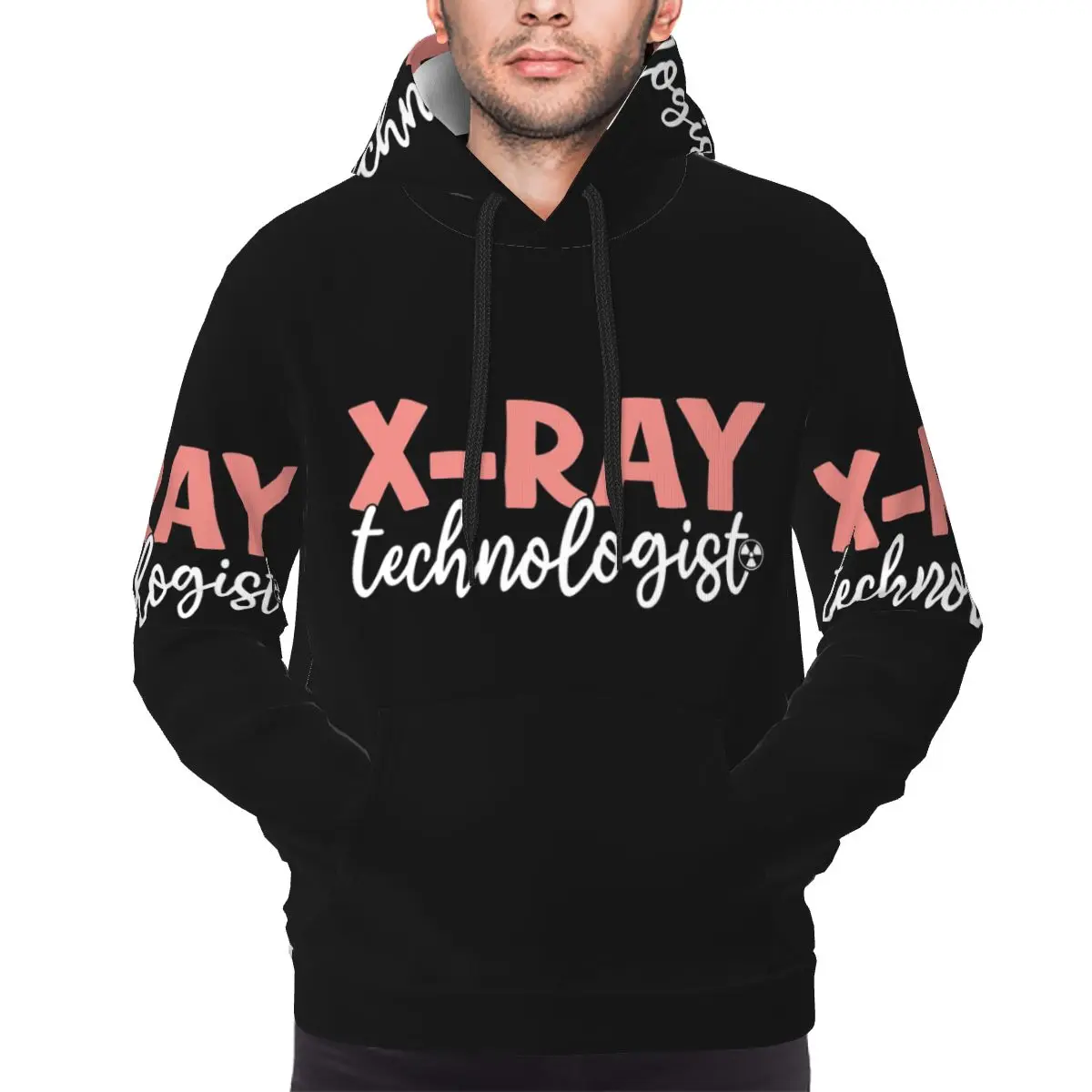 

X Ray Technologist - толстовки с капюшоном в стиле радиологии, пуловер в стиле хип-хоп, осень-зима, мужские и женские толстовки, топы с длинными рукавами
