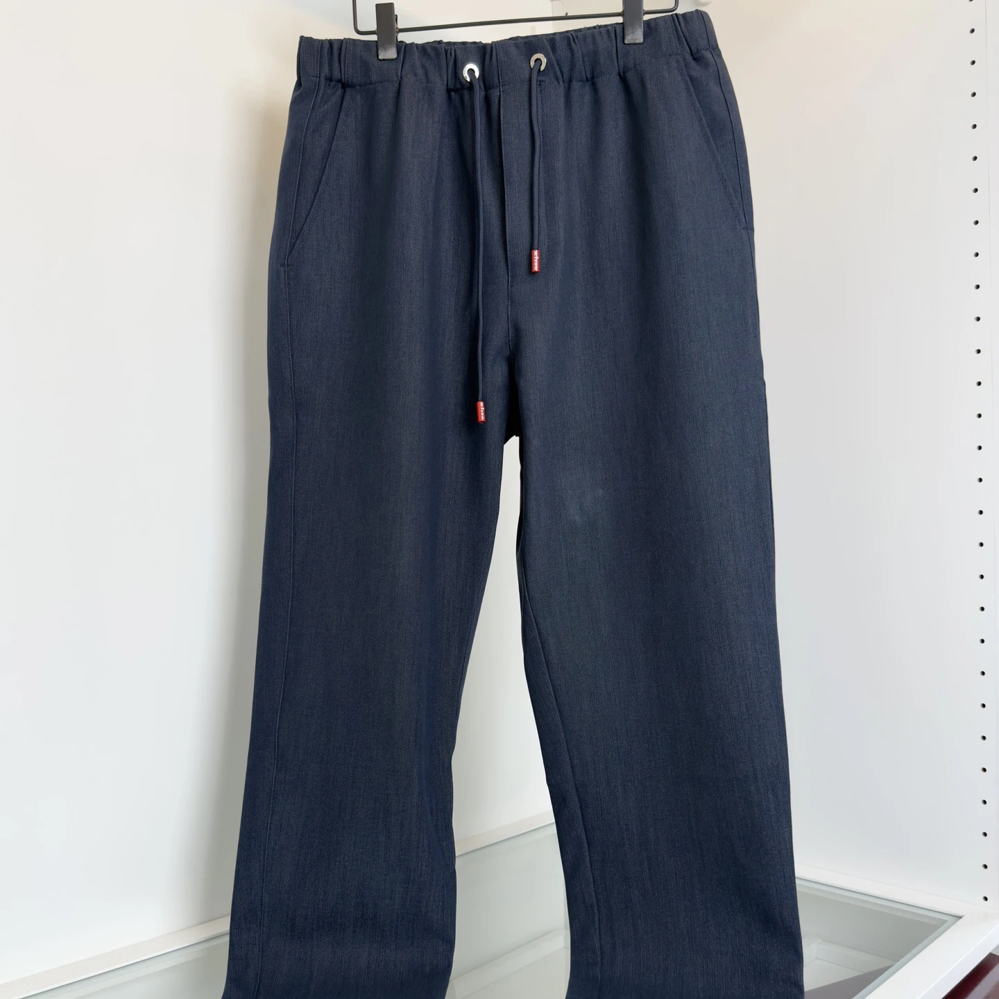 

Kiton осенне-зимние новые однотонные модные повседневные универсальные прямые повседневные брюки