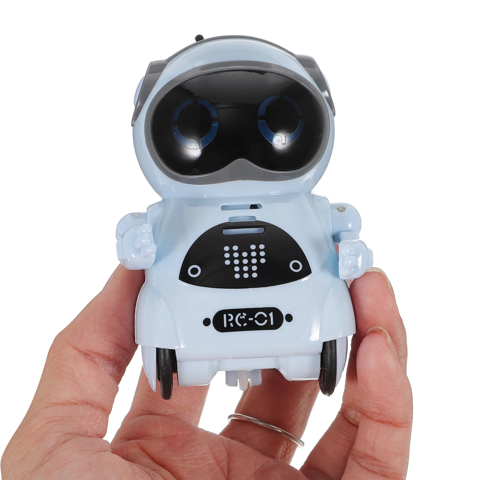 روبوت صغير للتحكم الصوتي للأطفال روبوت Rc ذكي مع صوت الرقص والغناء والرقص المنشط والتعلم التفاعلي
