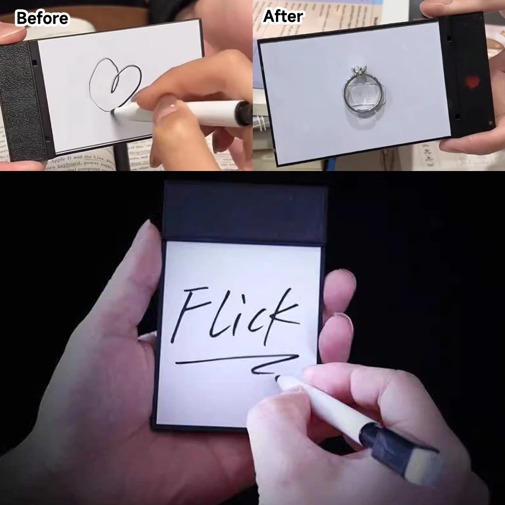 Truco de Magia para Dibujar Cualquier Objeto en Material Real, Accesorios para Apariciones, Truco de Magia, Ilusión, Regalo para Chicas, Propuesta de Matrimonio