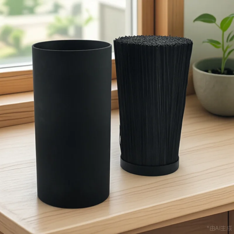 

1Pcs Cutter Rack Plastic Kitchen Holder Black Household Cutter Storage Organizer Practical Multi-Function Kitchen Tool