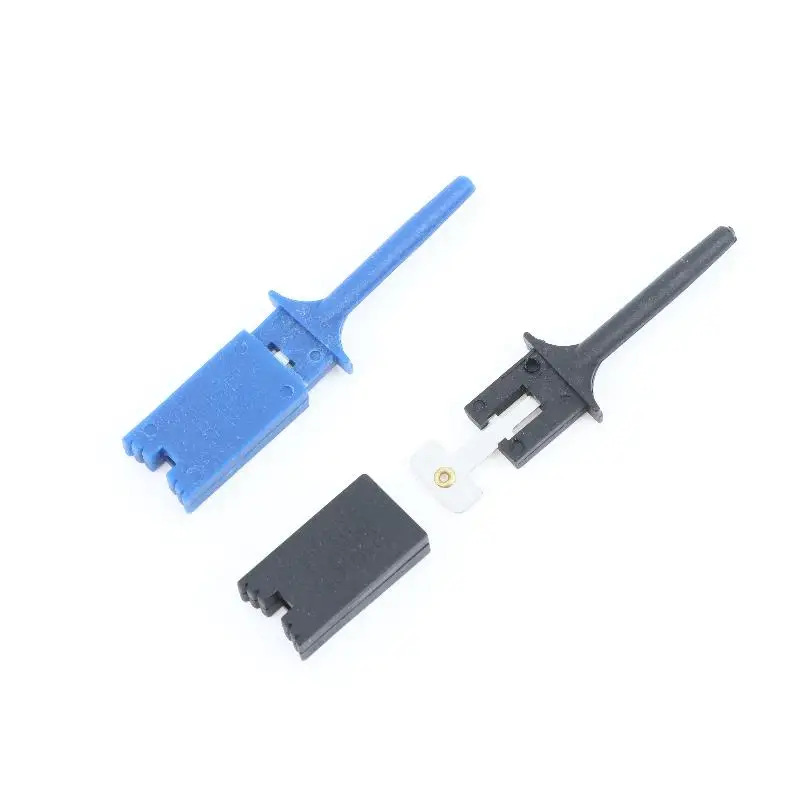 New！10Pcs SMD IC Test Hook Clip Grabbers PCB Probe For Electronic Component Inspection Repair Tool Set