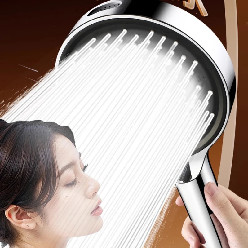 7 أوضاع نفاثة رأس دش ارتفاع ضغط توفير المياه رأس دش واحد لوحة كبيرة رذاذ دش المطر لإكسسوارات الحمام