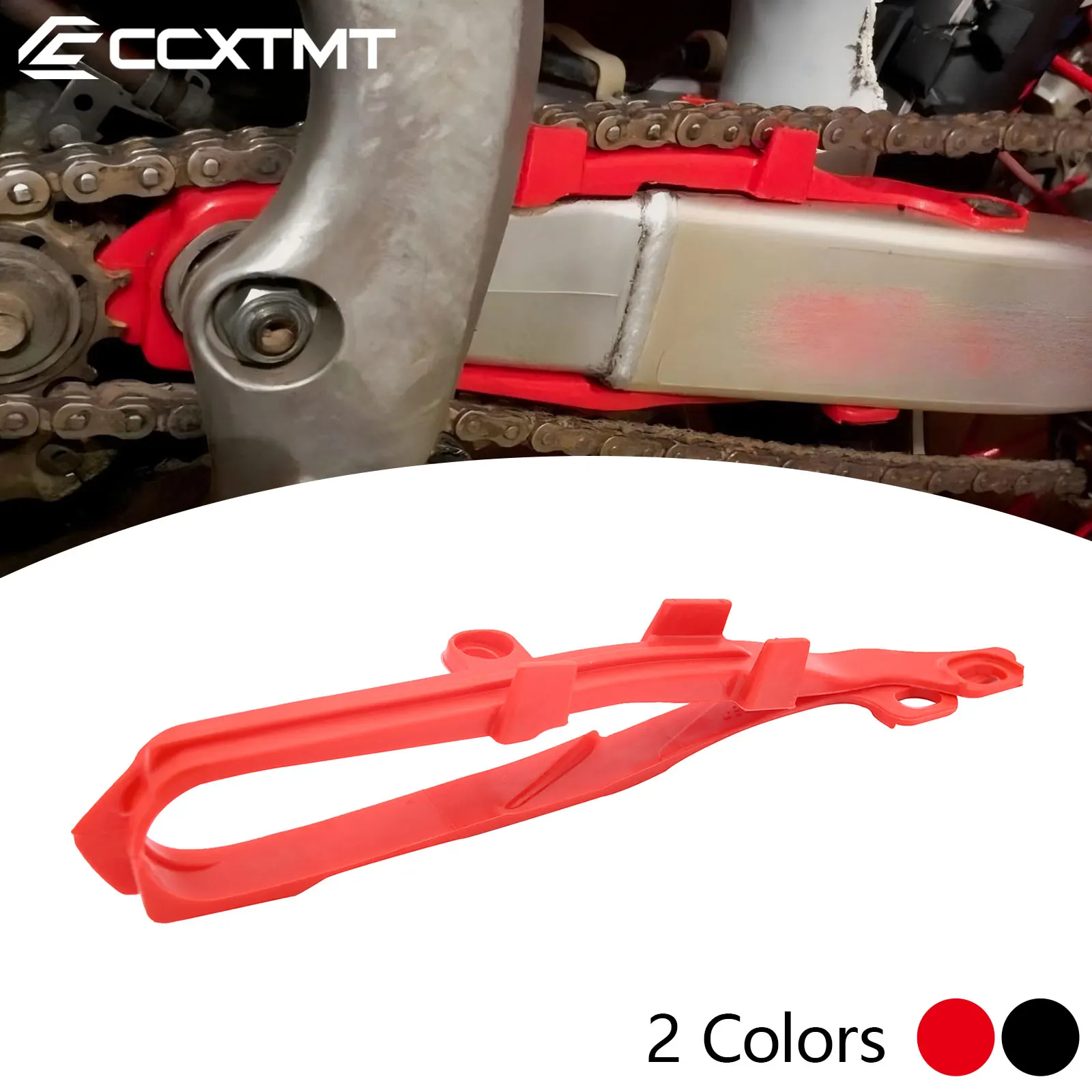 Motorcycle Rubber Swingarm Chain Slider Guide Guard For Honda CR250R CR125R CRF450R CRF250R CRF450X CRF250X Universal Parts