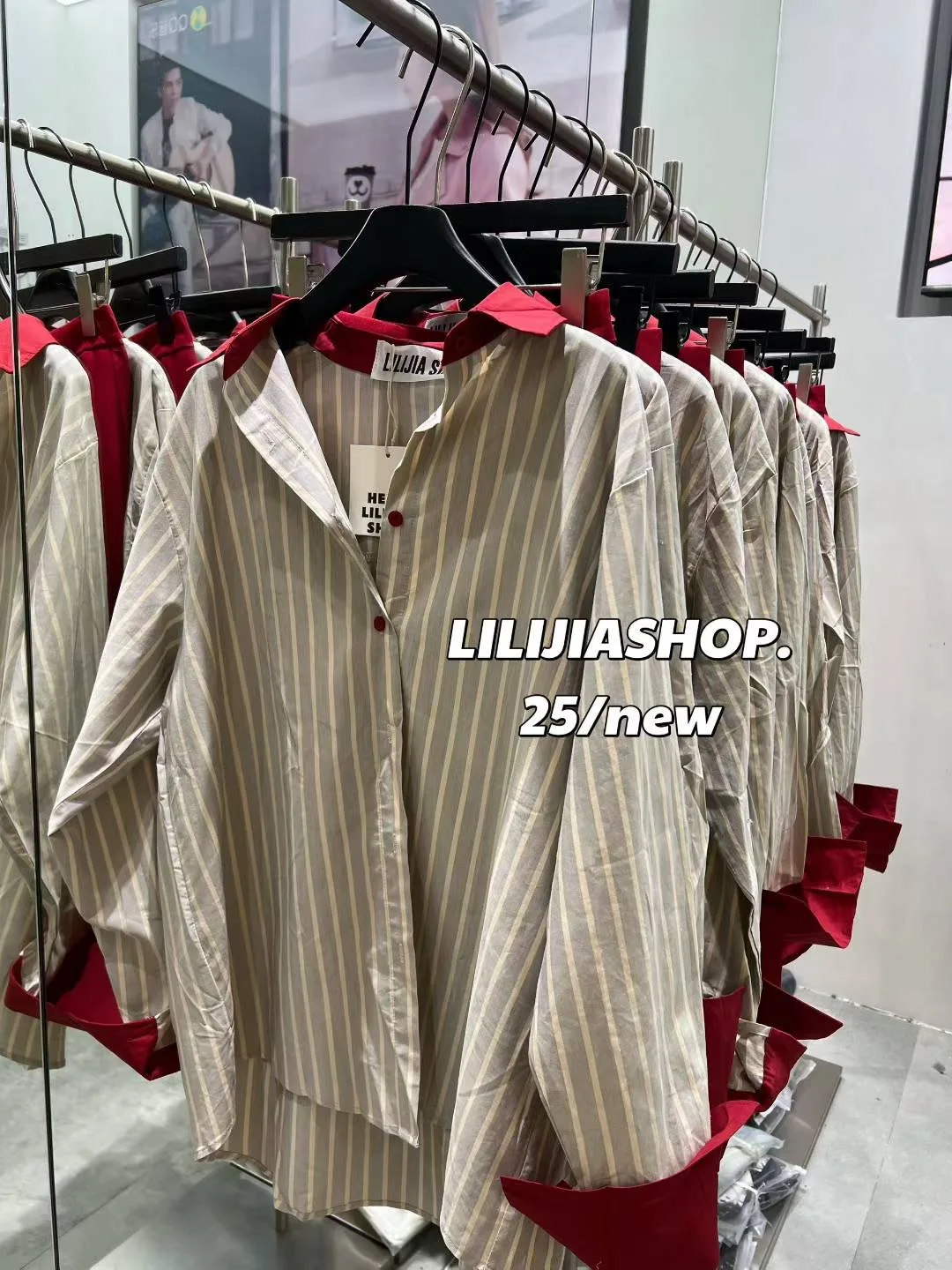 Lâche rayé longue Sve irt femmes Faionable rétro couleur Blo Dongda porte début automne nouveau Sle coréen Sle irt