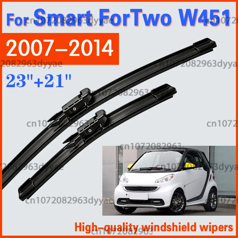 Windschutzscheibenwischerblätter für Smart ForTwo W451 Coupé 2007 - 2014 Frontscheibensatz 2008 2009 2010 2011 2012 2013