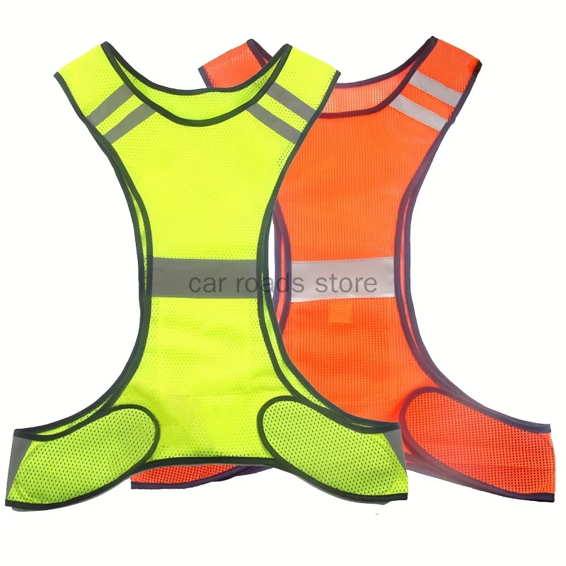 Reflective Vest Walking Lightweight Adjustable 360 High Visibility Vest Motorcycle Gear Jogging Cycling Walkers Runners Biking