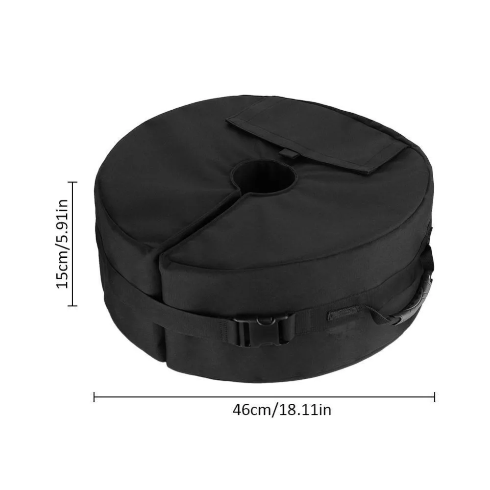 Sun Umbrella Base Outdoor Portable, Tent Fixed Sandbag, Circular Three-dimensional Sandbag