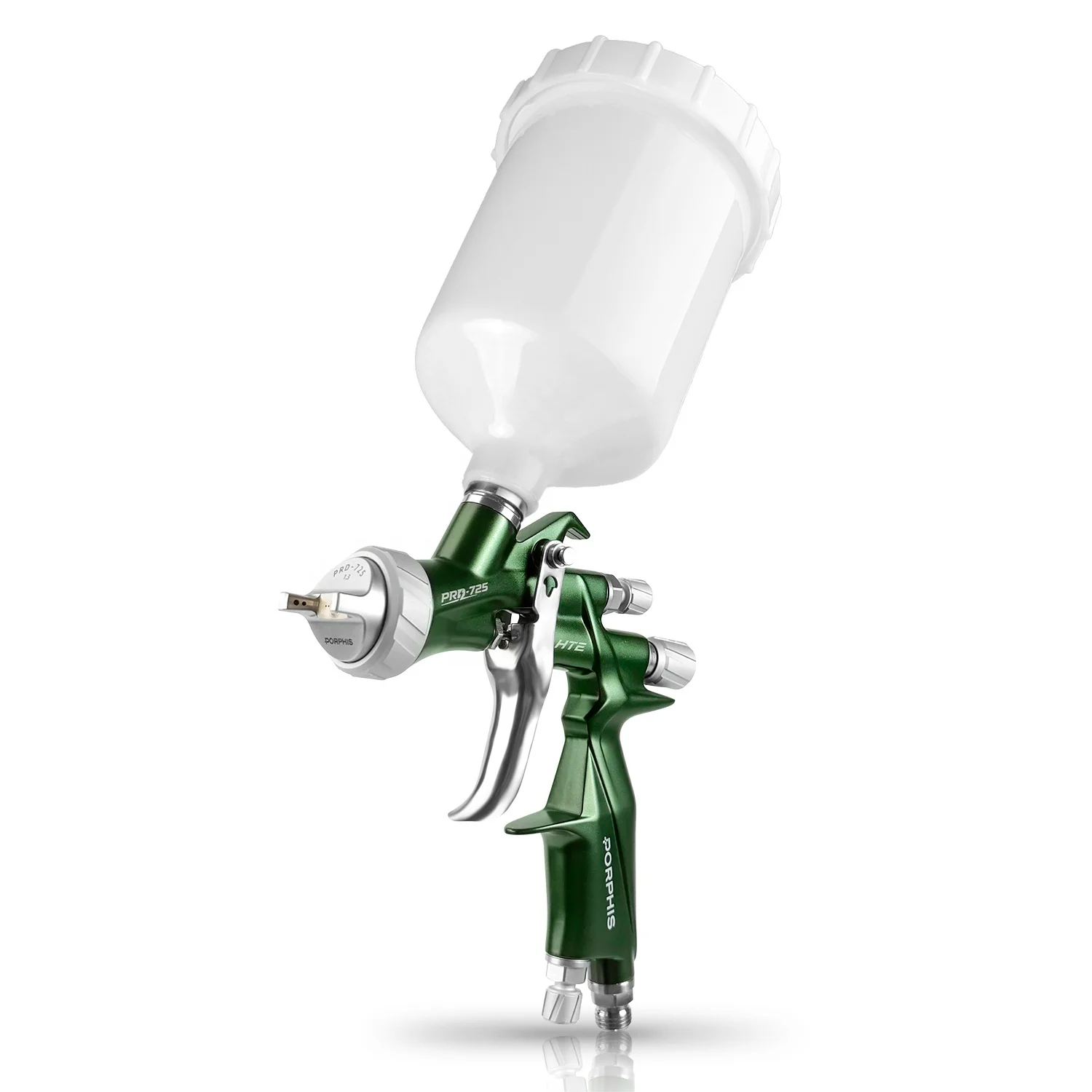 Advanced PRD-725 LVMP Spray Gun 1.3/1.4mm 600ml 427g No O-Ring High Atomization for Automotive Refinishing