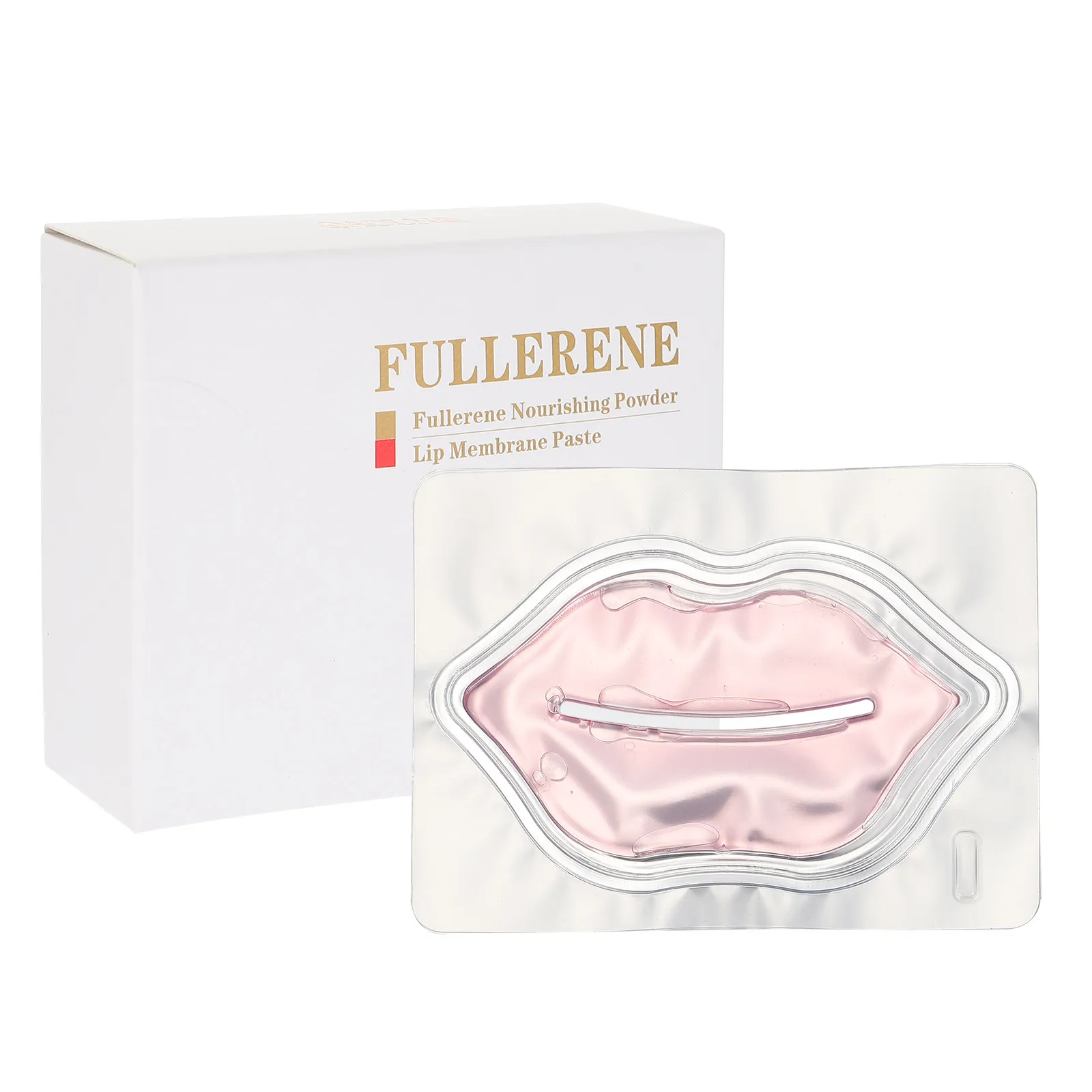 10Pcs Lip Masks Collagen Moisturizing Patch Hydrating Nourishing Repairing Lip Care Mask Soft Non-Woven Fabric Film for Charming