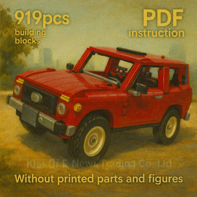 

Off-Road SUV Vehicle Model Building Blocks Set DIY Assembly Bricks Car Collection Educational Toys Gift