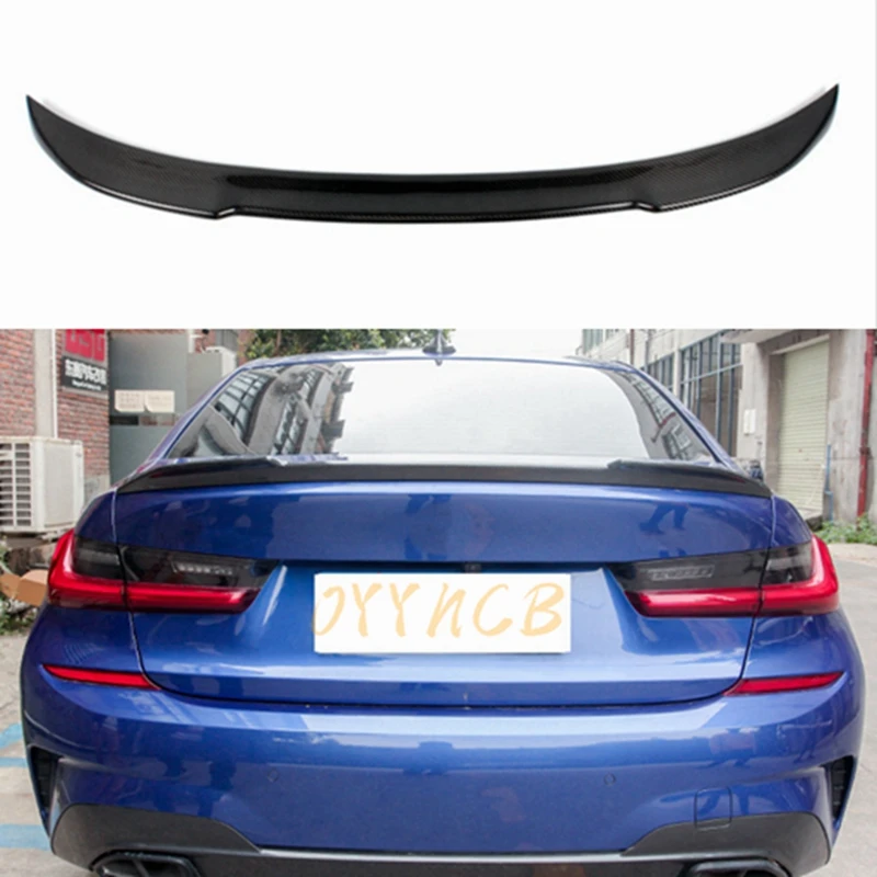 

Real Carbon Fiber / Forged Carbon Spoiler Rear Trunk Tail Car CS Style For BMW G20 G28 2019 -2022 320i 320D New 3 Series