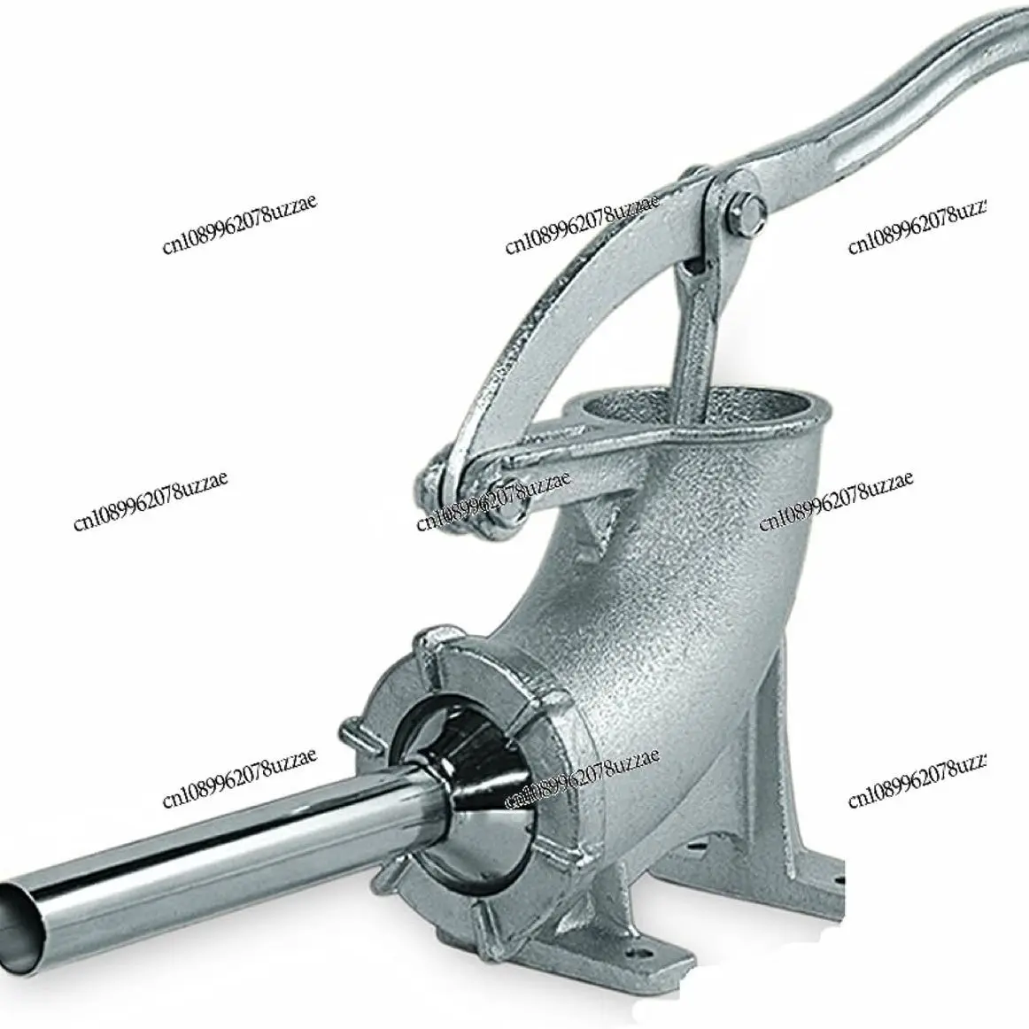 

Ручная машина для наполнения колбас 5 фунтов, горизонтальная, из чугуна с гальваническим покрытием