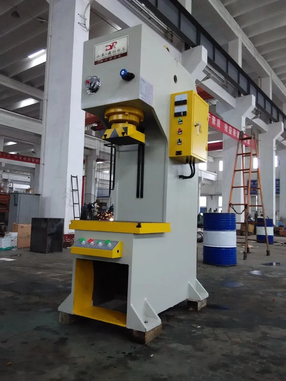 YQ41series Capacity 40 Ton 63 Ton 100 Ton C Frame Single Column Hydraulic Press