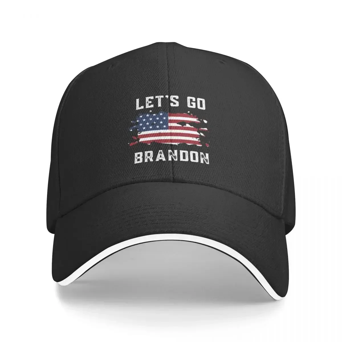 Lets Go Brandon Funny Baseball Cap Luxury hat Men Women Adjustable Dad Hat Sports Streetwear Outdoor for Sun Protection