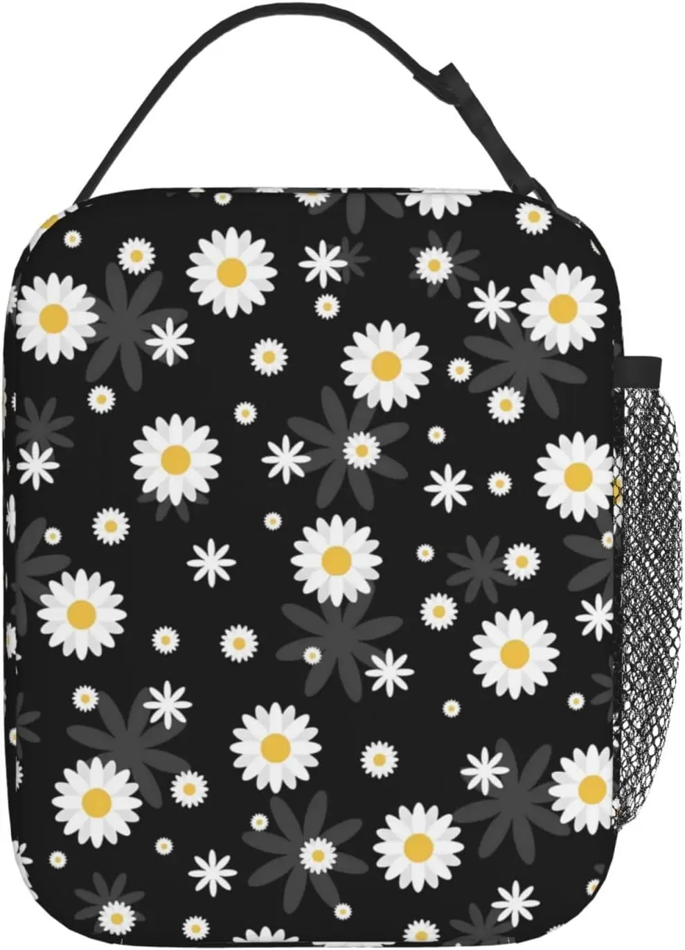 Destroy AndrFlower-Boîte à lunch portable réutilisable pour hommes et femmes adultes, sac à lunch pour bureau, travail, pique-nique