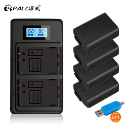 PALO EN EL25 ENEL 25 EN-EL25 Battery Reachargeable EN-EL25 Battery +LCD USB Charger For Nikon Z50 ZFC Z 50 Z FC MH-32 Camera