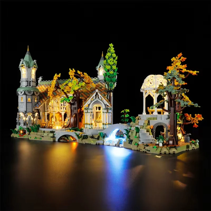 DIY LED Light Kit For LEGO 10316 The Lorded of the Ring (Only LED Light,Without Blocks Model)