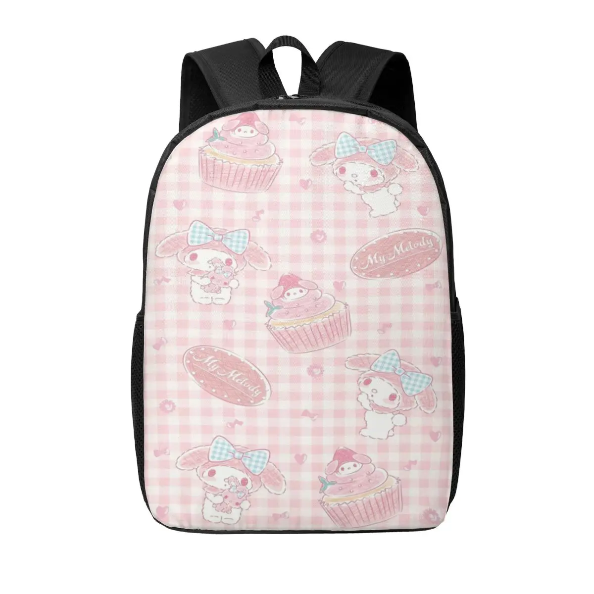 

Custom New Melody Cartoons Kawaii Backpack for Men Women Water Resistant College School Bag Printing Bookbag