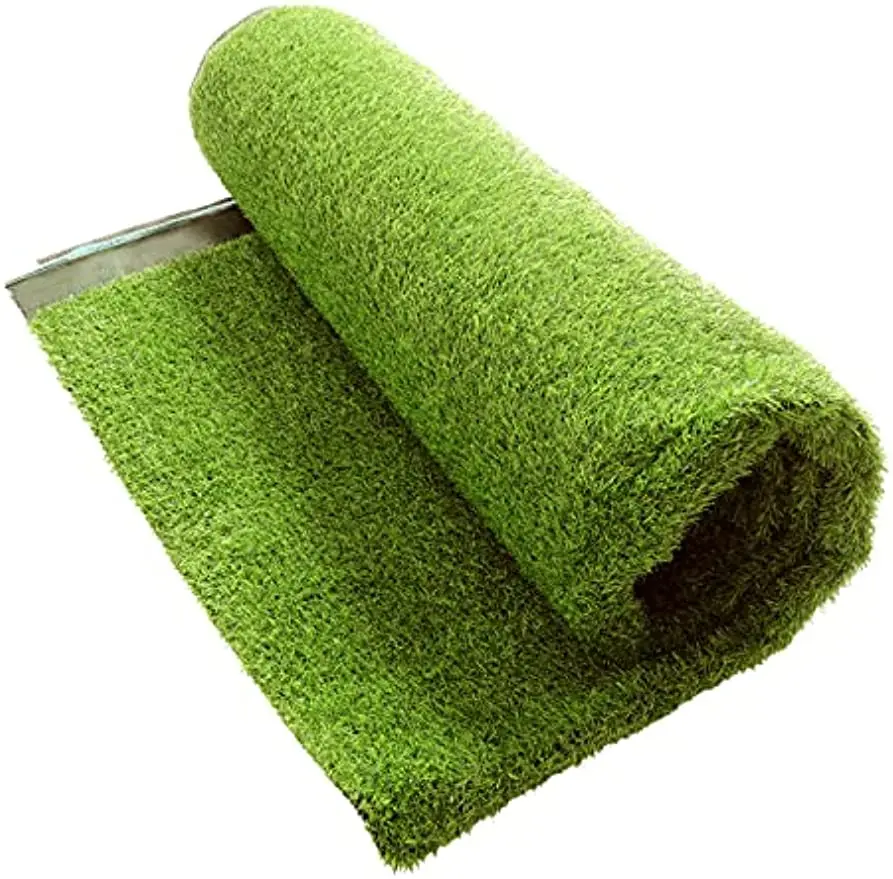 

Artificial Grass Turf Lawn Economy Indoor Outdoor Synthetic Grass Mat, Backyard Patio Garden Balcony Rug, Rubber Backing