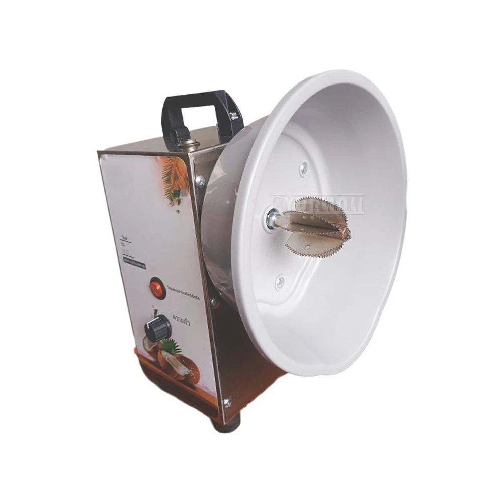 Tragbare Kokosnussmaschine, einstellbare Geschwindigkeit, elektrische kommerzielle Kokosnussreibe